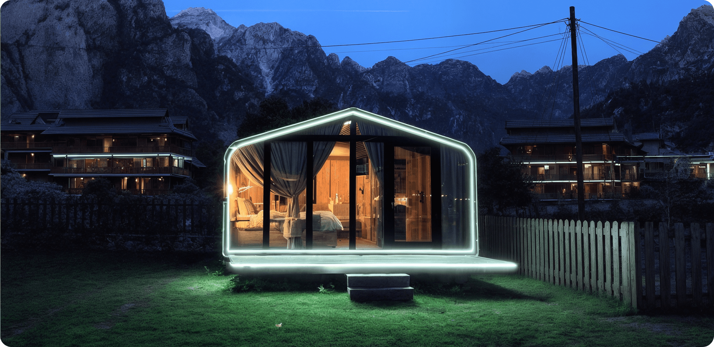 Modulární dům Alps House
